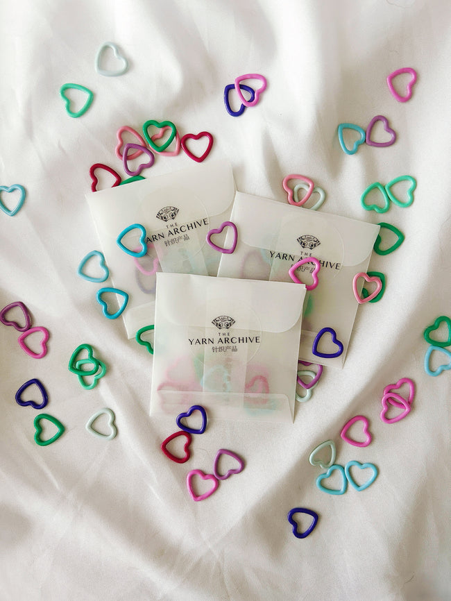 Heart Stitch Markers