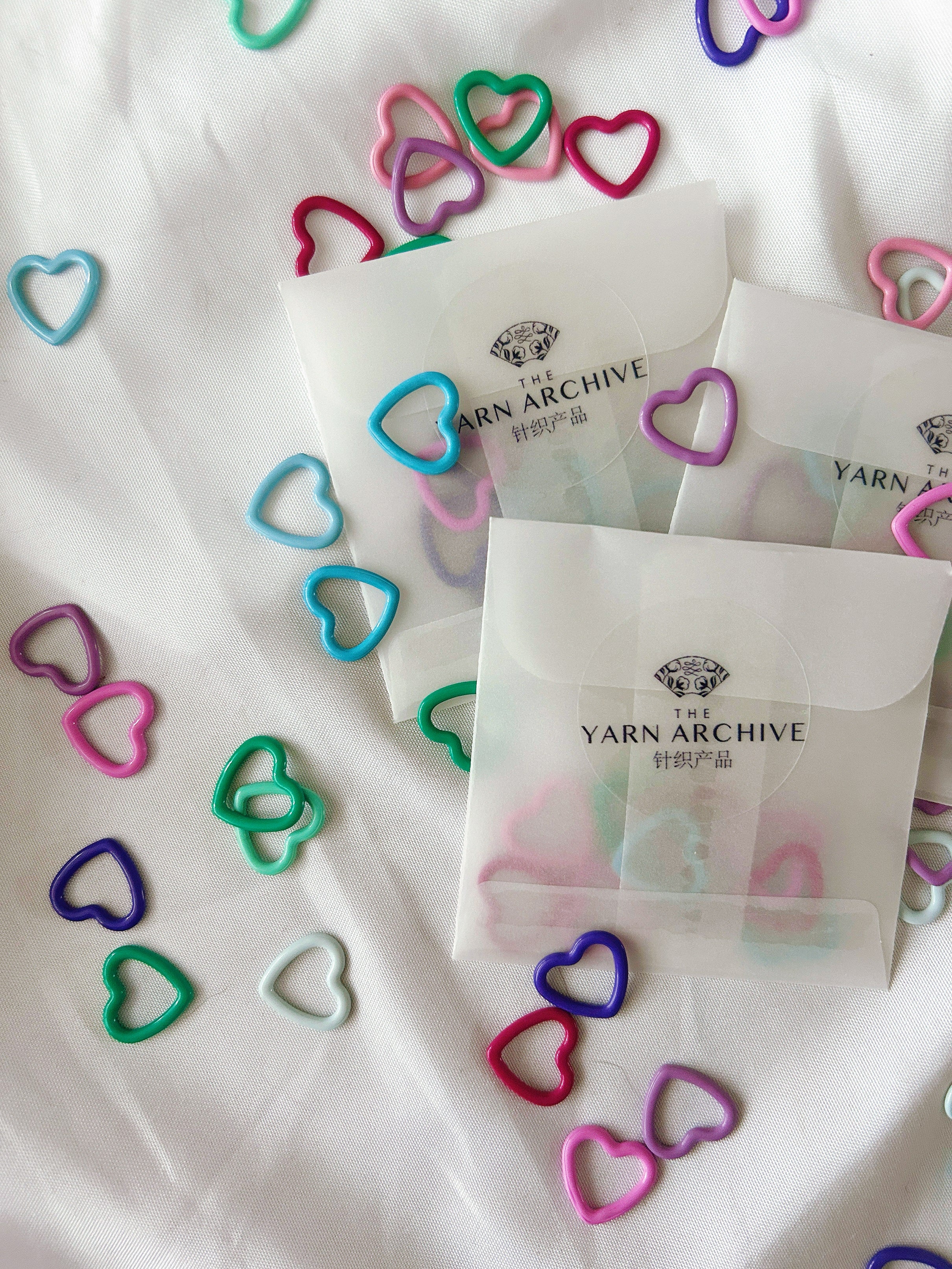 Heart Stitch Markers