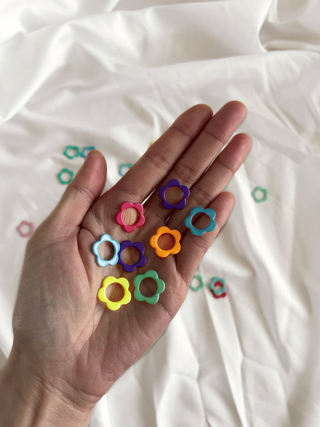 Flower Stitch Markers