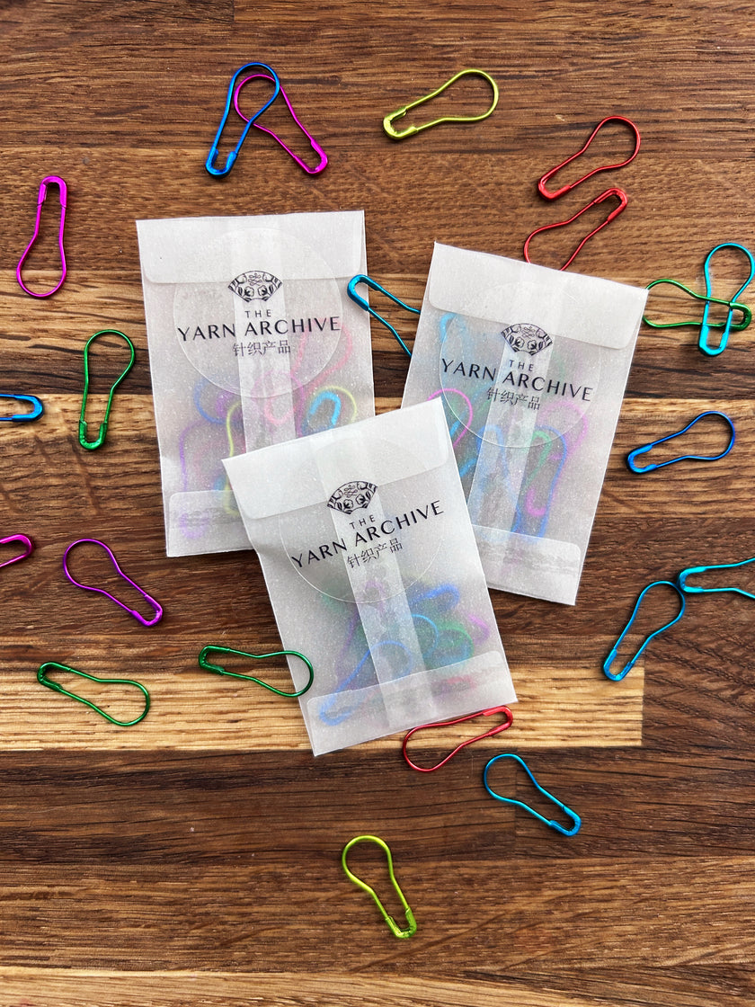 Rainbow Bulb Stitch Markers