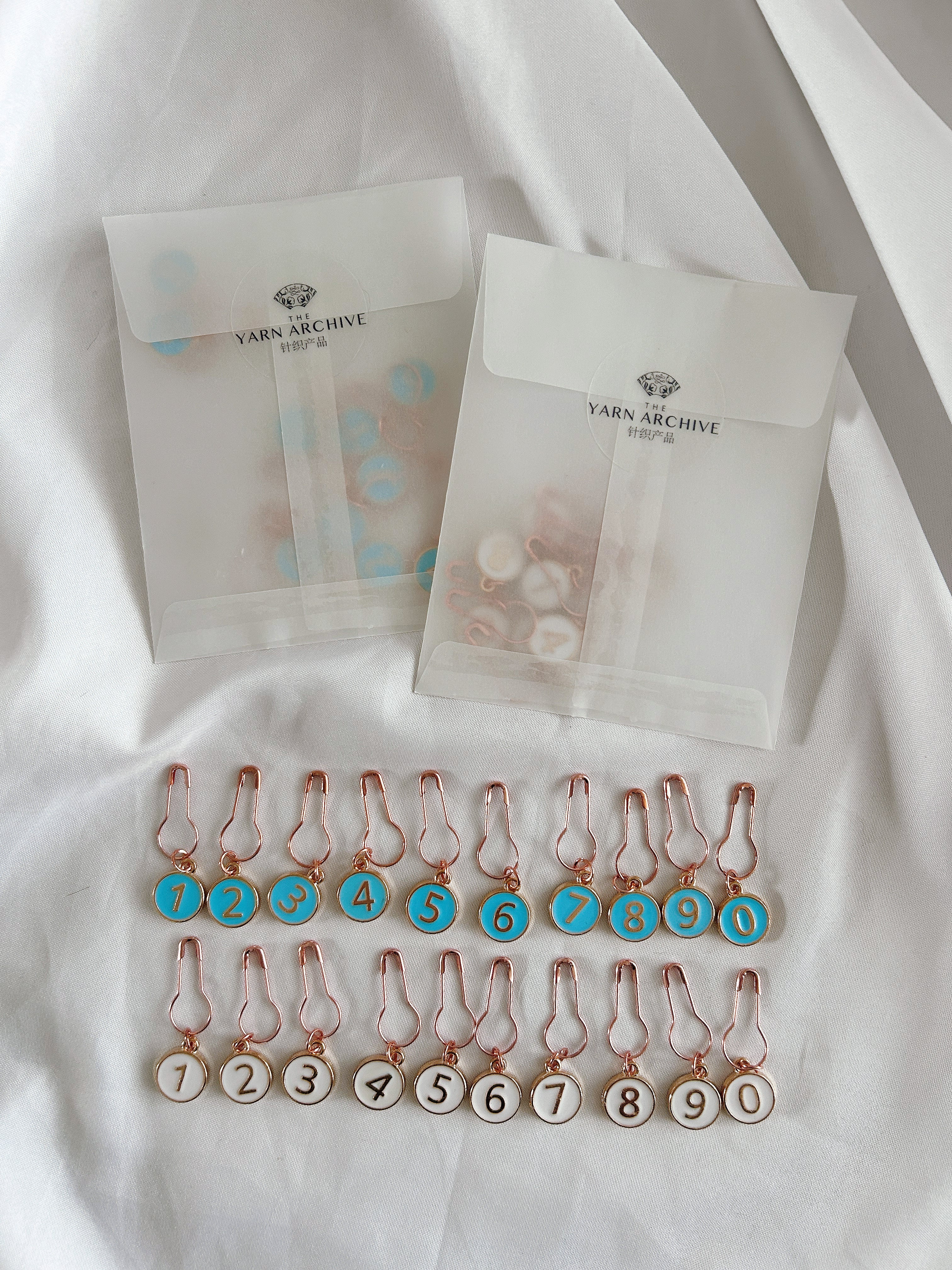 Numbered Stitch Markers